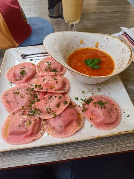 Beet Ravioli Saint George Bistro