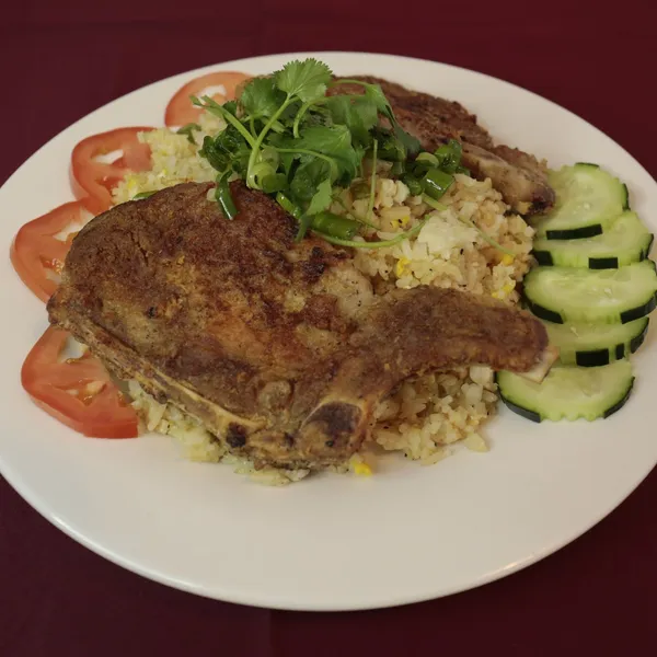 Pork Chop Over Rice Kitchen 79