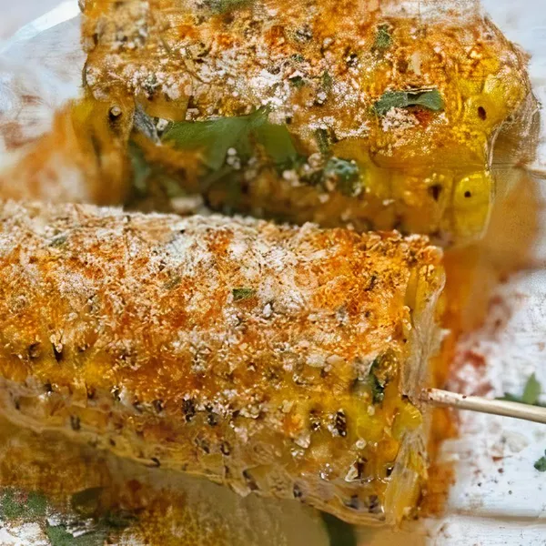 Grilled Corn with Cotija Cheese Miti Miti