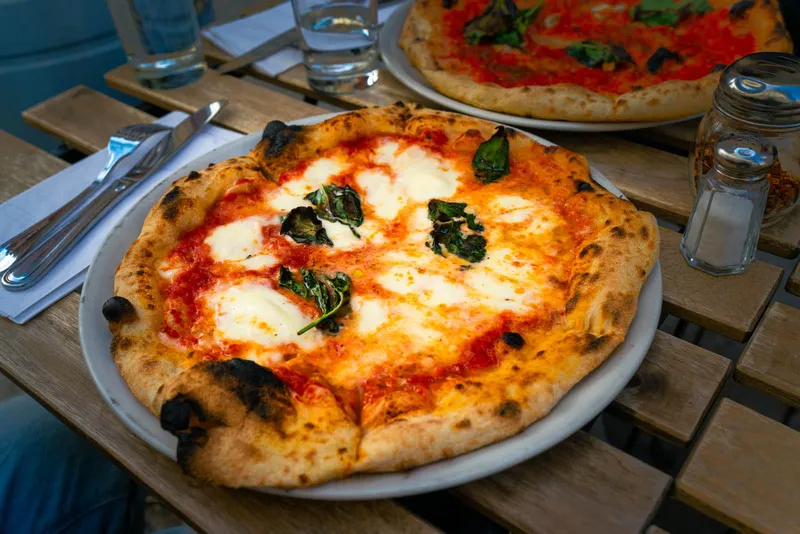 Margherita Pizza Underhill Cafe Brooklyn