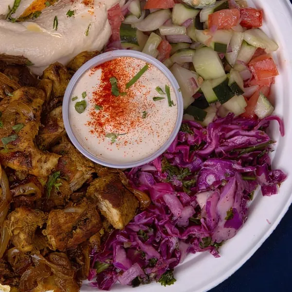 Chicken Shawarma Plate Kulushkat