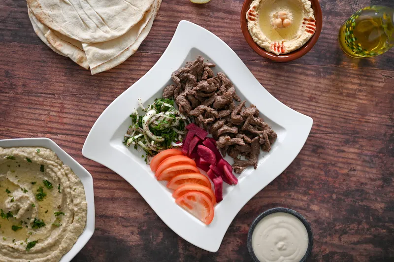 Shawarma Plate Taheni