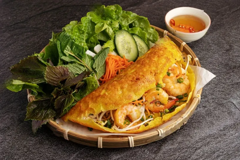 Vietnamese Crepe (Banh Xeo) Mekong BK