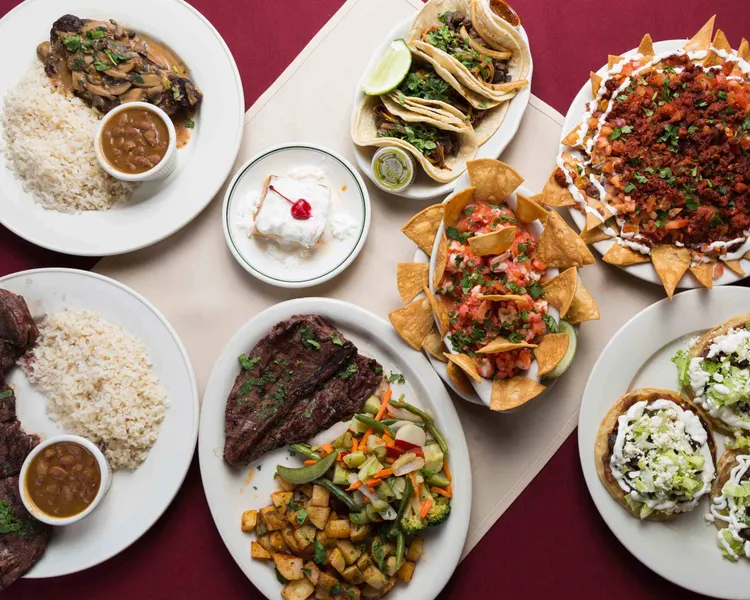 Tacos de Carne Asada Los Almuerzos Mexicanos