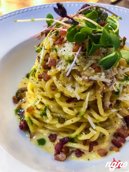 Spaghetti Carbonara Viaroma Restaurant