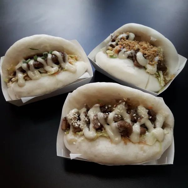 Steamed Pork Buns White Tiger