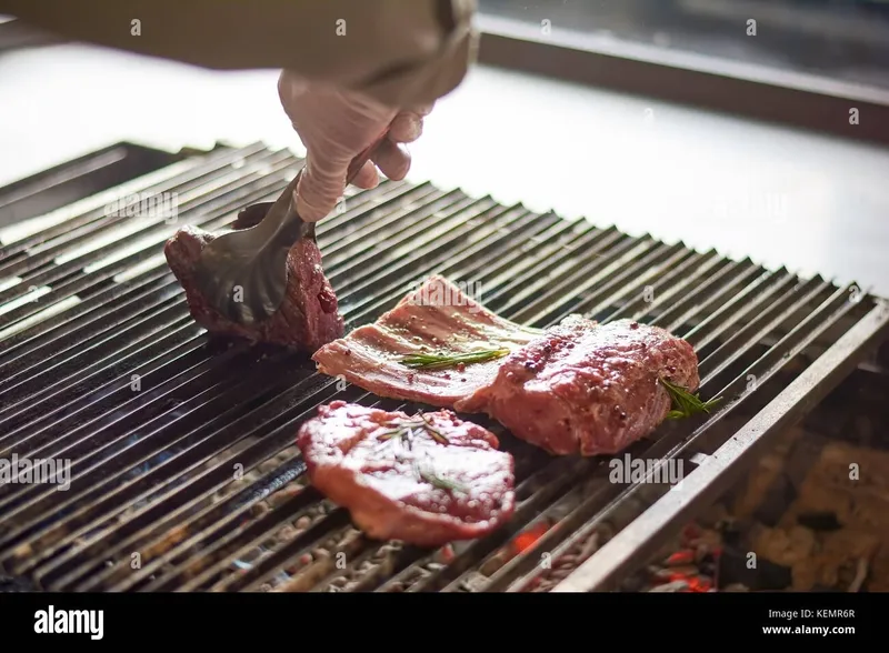 BBQ Ribs Kitchen Grill