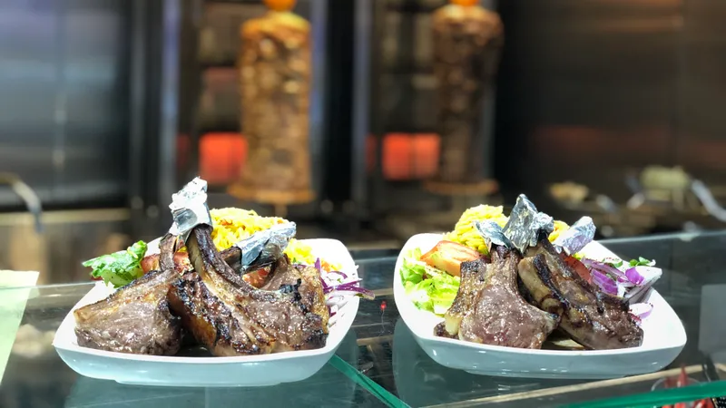 Lamb Chops Diwan Grill