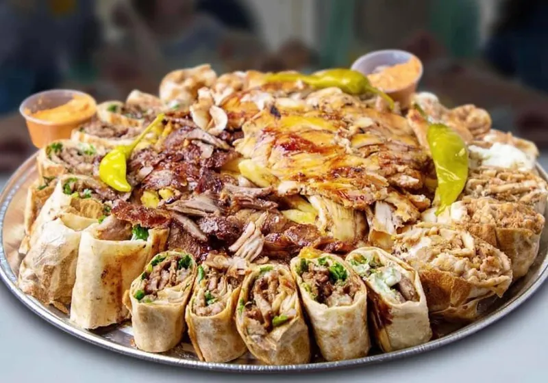 Chicken Shawarma Plate Diwan Grill