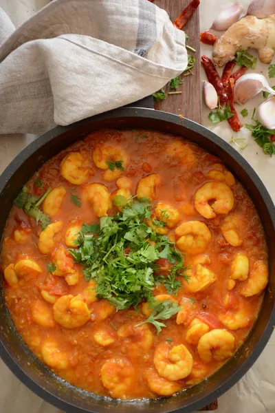 Shrimp Curry Dhania