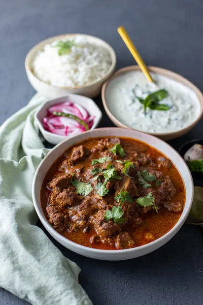 Lamb Rogan Josh OMAR'S INDIAN FINE CUISINE