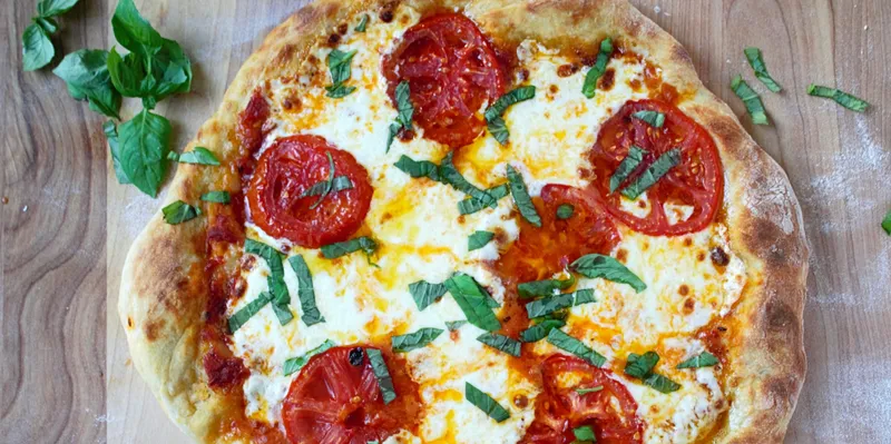 Margherita Pizza Two Wheels