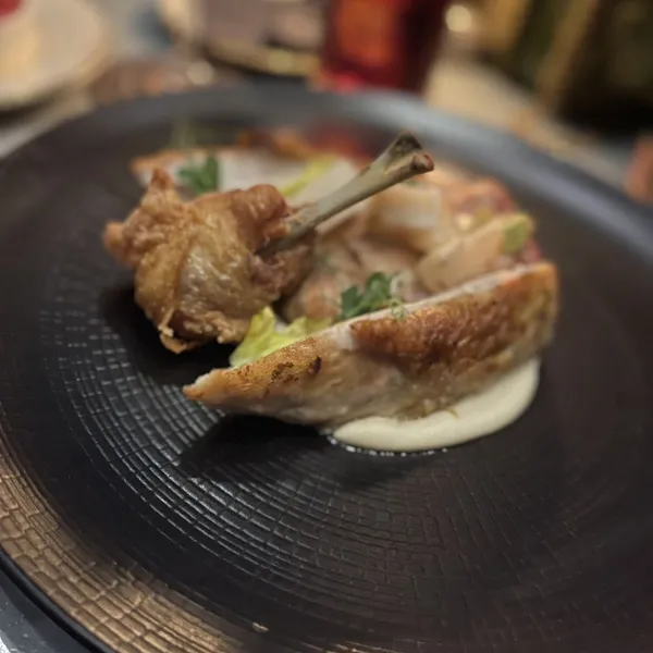 Duck Confit Swan Dive