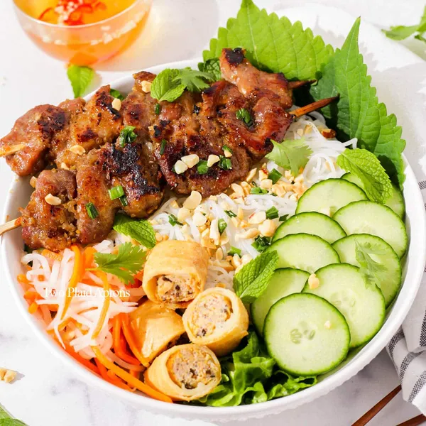 Bun Thit Nuong (Grilled Pork Vermicelli Bowl) Saigon Pho