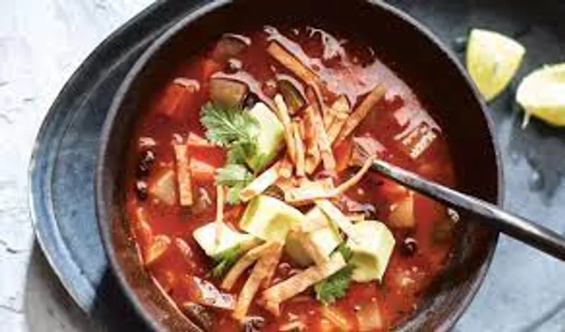 Veggie Tortilla Soup John's Tex Mex