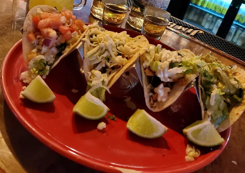 Fish Tacos Los Gallos Mexican Grill