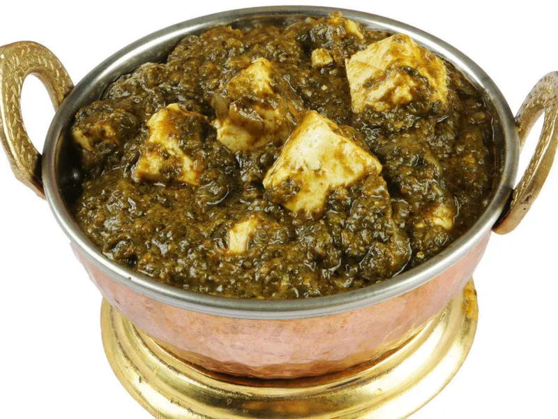 Saag Paneer Taj Mahal Fine Indian Cuisine