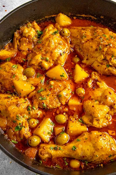 Pollo Guisado D'Mangu