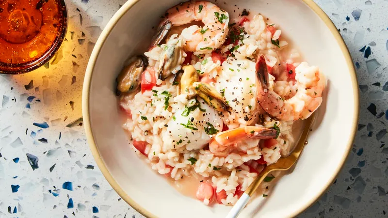 Seafood Risotto Crave