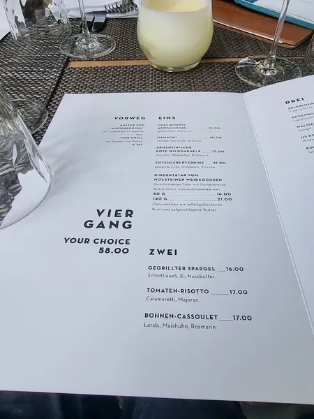 menu 2 of Witwenball Küche & Wein