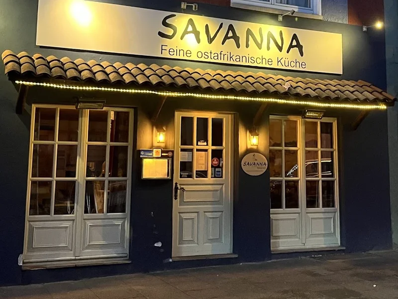 menu 1 of Savanna Restaurant