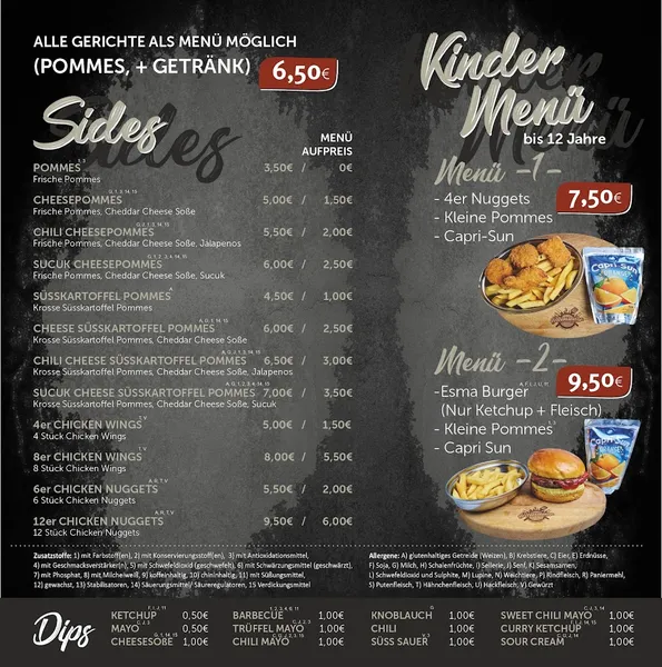 menu 0 of Ottensener Foodkitchen Altona