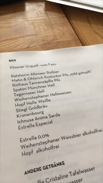 menu 2 of Weinstube Zur Traube