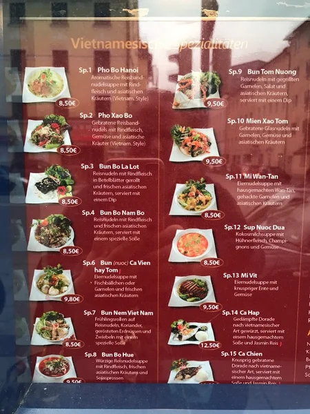 menu 1 of Far East - Vietnamese Restaurant