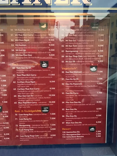 menu 2 of Far East - Vietnamese Restaurant