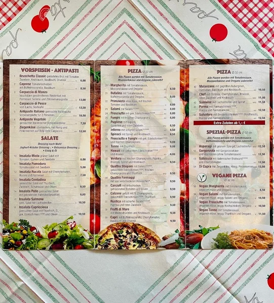 menu 1 of Pizzeria Trattoria Sorrentino al vesuvio