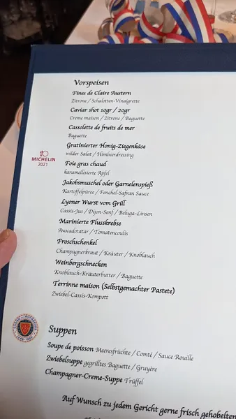 menu 1 of Petit Bonheur