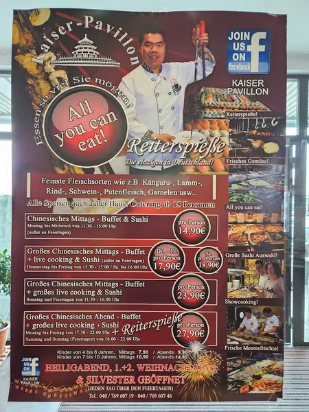 menu 0 of KAISER PAVILLON