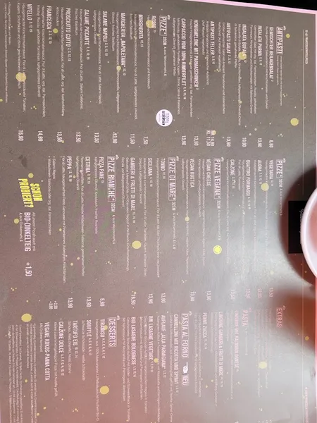 menu 1 of Francesca & Fratelli Altstadt