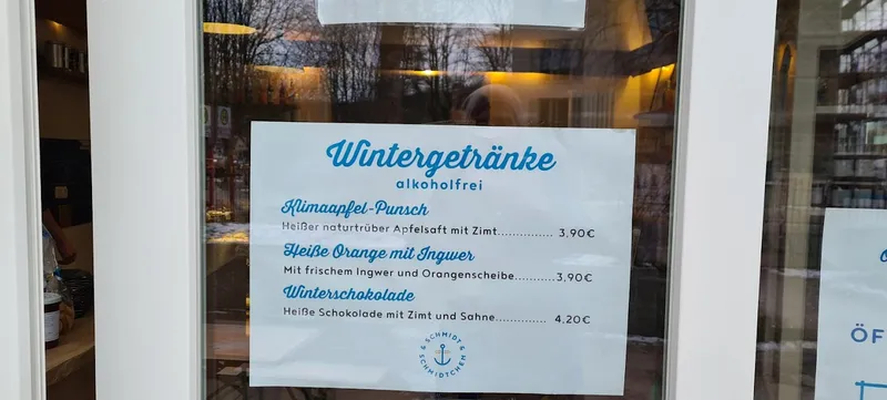 menu 1 of Schmidtchen Barmbek