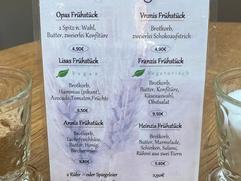 menu 1 of Bäckerei Traublinger - Brotliebe