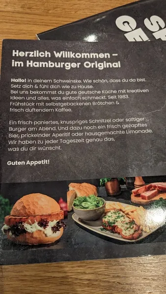 menu 2 of Schweinske Ottensen