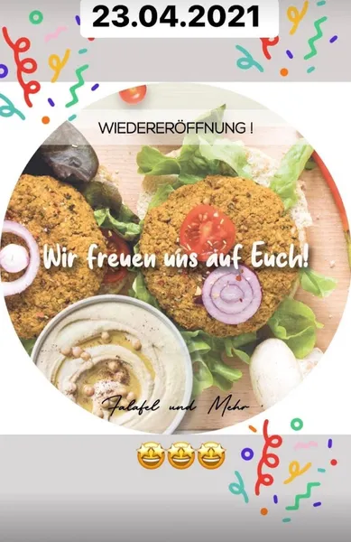 menu 2 of Falafel & mehr