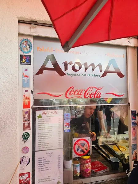 menu 1 of Aroma Vegetarian & More