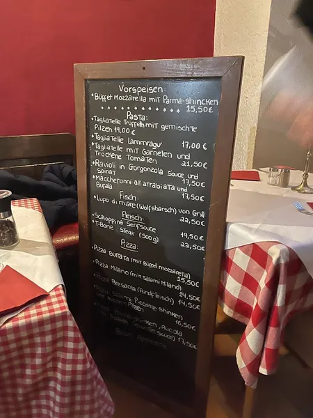 menu 1 of Buon Giorno