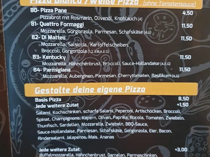menu 1 of Pimanzo