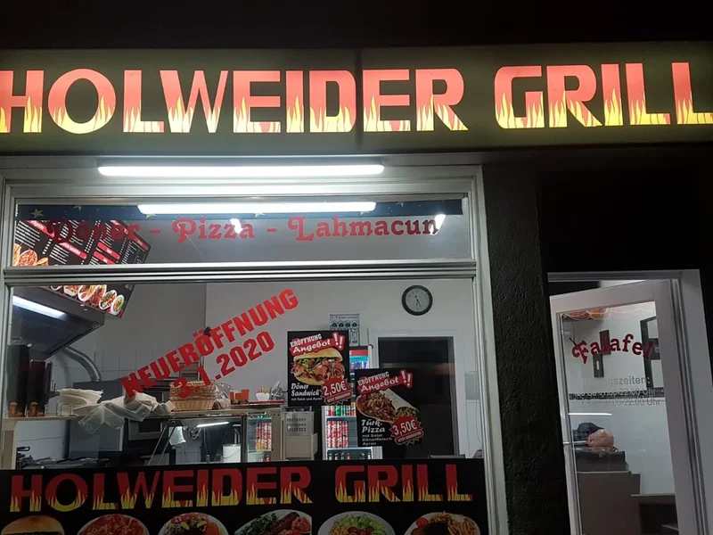 menu 2 of Holweider Grill