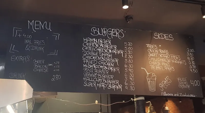 menu 0 of Burger Heroes Reeperbahn