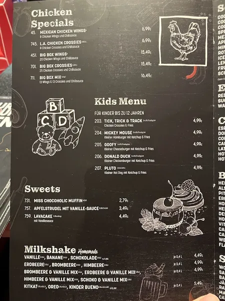 menu 1 of Burger Lounge Wandsbek
