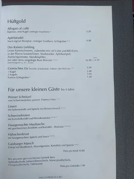 menu 1 of Paulaner am alten Postplatz