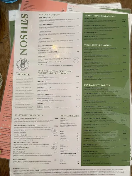 menu 2 of Paulaner am alten Postplatz