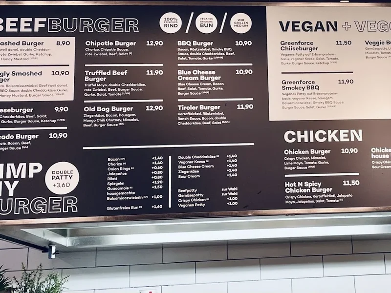 menu 1 of Ruff's Burger Marienplatz München