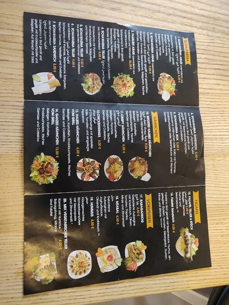 menu 0 of Palmyra Schawarma Bad Cannstatt