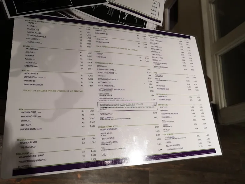 menu 2 of Funfo's Restaurant