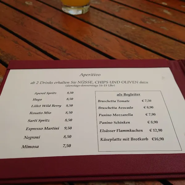 menu 0 of LA CAFFÈTTERIA Café - Restaurant - Weinbar - Hamburg
