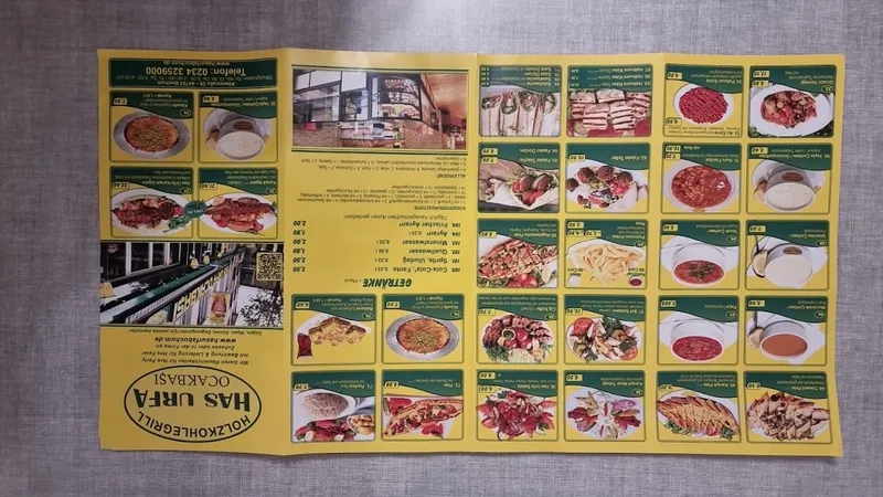 menu 0 of Has Urfa Holzkohlegrill Ocakbasi